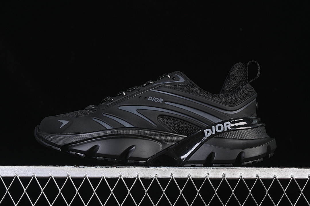 Dior [LEISURE SPORTS SHOES BLACK/BLACK/BLACK]-[WOMAN:39]-[MAN:40-45] - Image 2