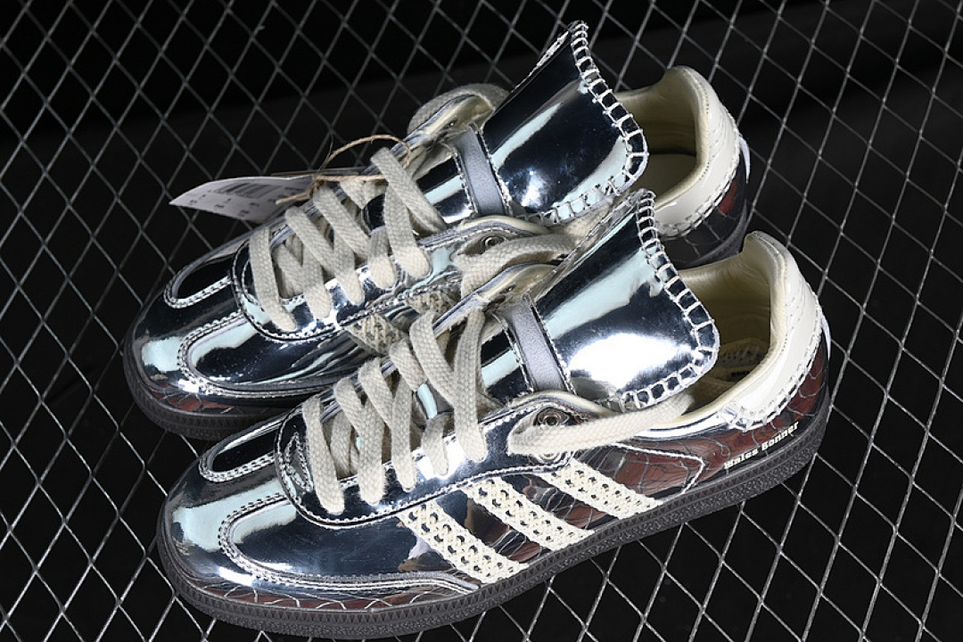 Adidas [IG8181]-[ADIDAS WALES BONNER SAMBA GREY/WHITE/SILVER]-[WOMAN:35-39]-[MAN:40-46] - Image 11