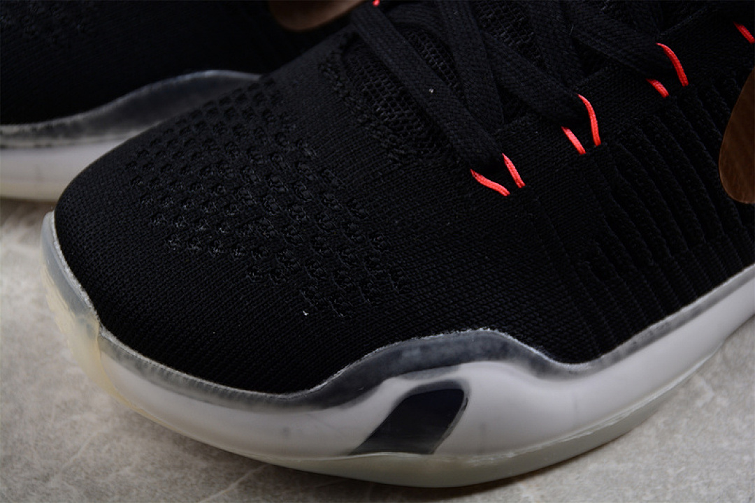 Nike [718763-091]-[KOBE 10 ELITE ROSE GOLD BLACK/WHITE/HOT LAVA/METALLIC RED BRONZE]-[MAN:40-46] - Image 10
