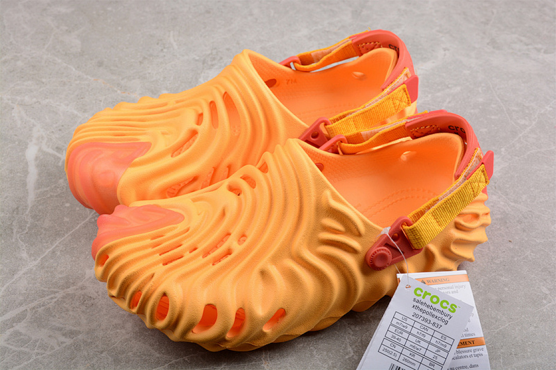 Crocs [SALEHE BEMBURY X CROCS POLLE CLOG YELLOW/ORANGE/YELLOW]-[UNISEX SIZE:36-47] - Image 8