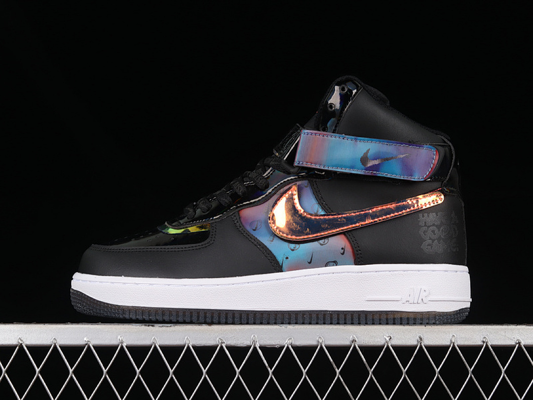 Nike [DC0831-101]-[AIR FORCE 1 HIGH HAVE A GOOD GAME BLACK/WHITE/MULTI-COLOR]-[UNISEX:36-45], photo 1