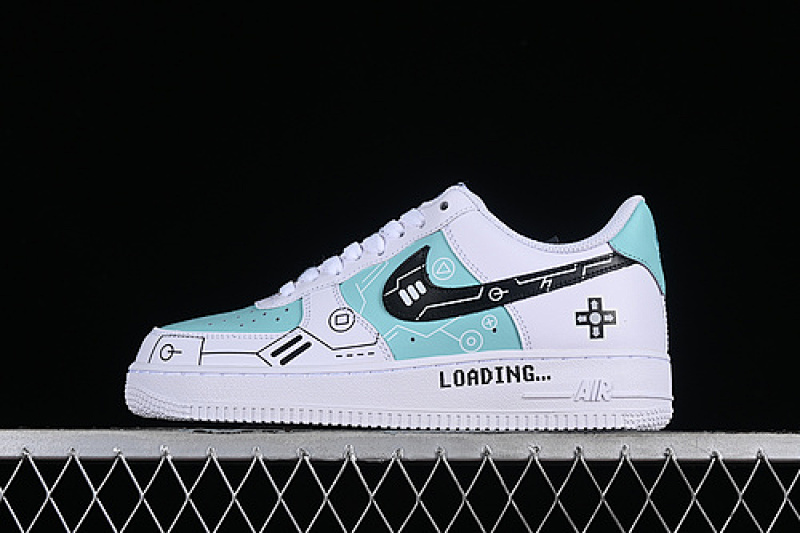 Nike Nike AIR FORCE 1 07 LOW PS5 WHITE/BLACK/GREEN · CW2288-114, photo 1