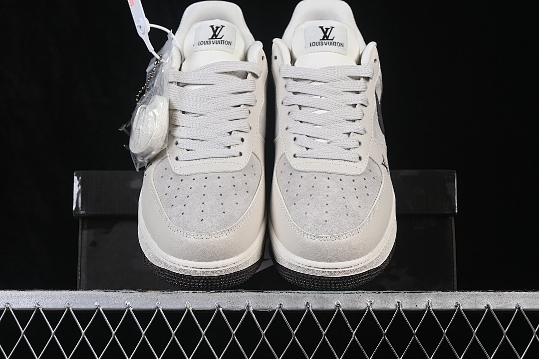 Nike [DN1688-816]-[AIR FORCE 1 07 LOW CASUAL SNEAKERS WHITE/GREY]-[WOMAN:36-39]-[MAN:40-45] - Image 13