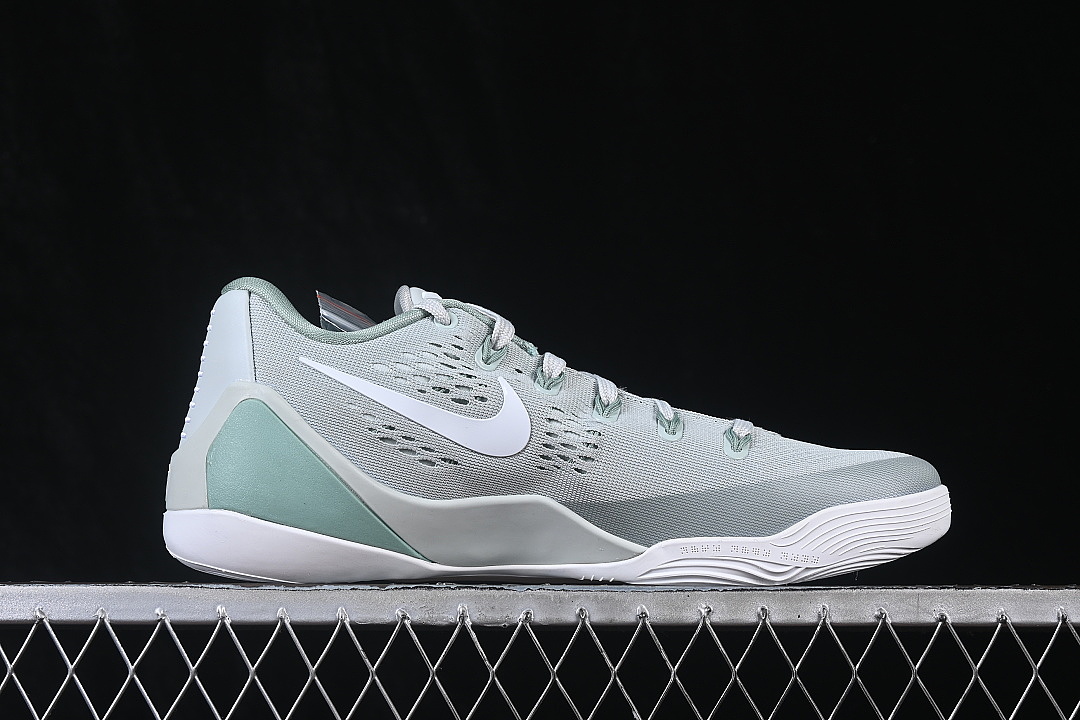 Nike [IH1401-003]-[KOBE 9 STITCHES LOW BASKETBALL SHOES GREY/GREEN]-[WOMAN:39]-[MAN:40-47.5] - Image 16