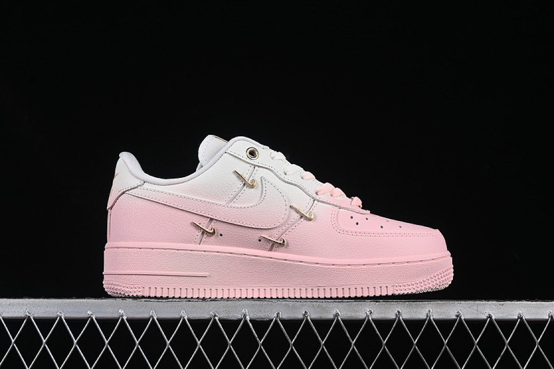Nike [FC3654-121]-[AIR FORCE 1 07 LOW WHITE/PINK/GOLD]-[WOMAN:36-42] - Image 16