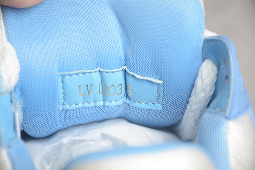 Louis Vuitton [2024TRAINER L*V LOUIS VUITTON TRAINER WHITE/BLUE]-[WOMAN:35-39]-[MAN:40-45] - Image 5