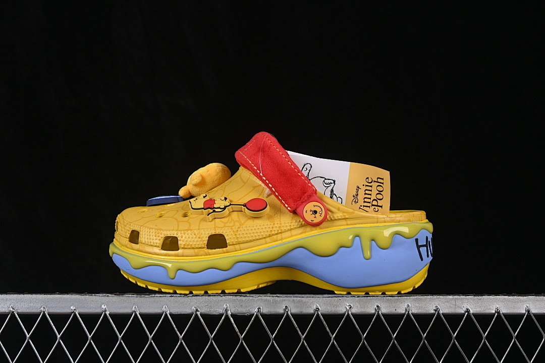 Crocs [ROUND-TOED THICK-SOLED SLIPPERS YELLOW/RED/BLUE]-[WOMAN:34-39]-[MAN:40] - Image 2