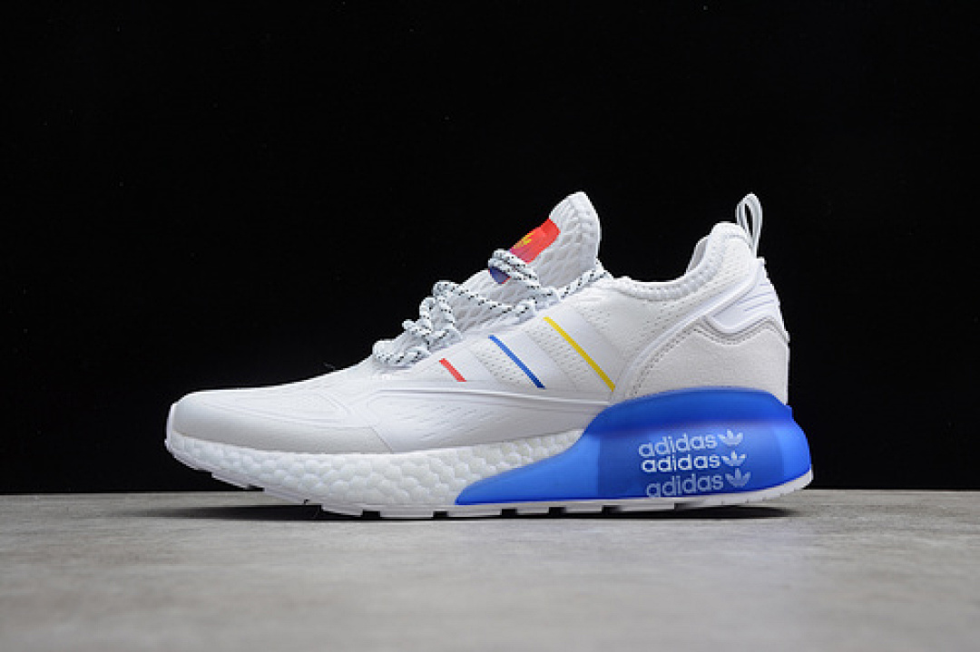 Unbranded [FV7425]-[ZX 2K BOOST SHOES CLOUD WHITE/BLUE/RED]-[MAN:40-45], photo 1