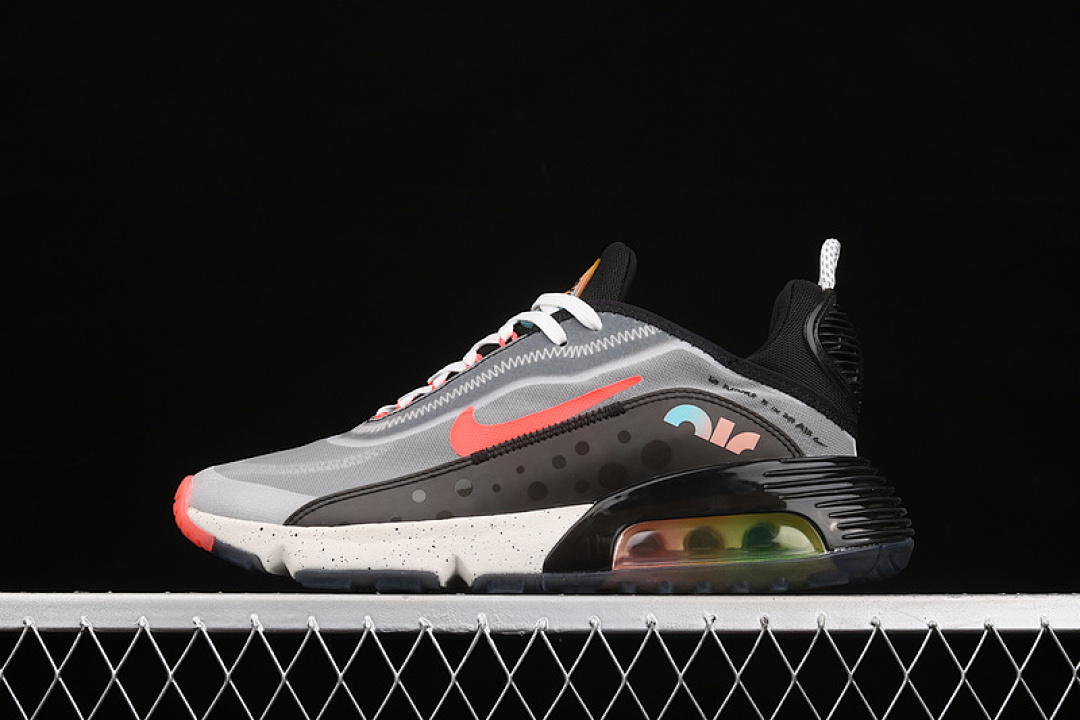 Nike AIR MAX 2090 THE FUTURE IS IN AIR WHITE/INFRARED/BLACK/MULTI-COLOR · DD8497-160, photo 1