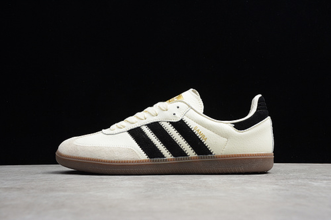 Adidas [EE5458]-[SAMBA OG FT CLOUD WHITE/CORE BLACK/BROWN]-[MAN:40-45], photo 1