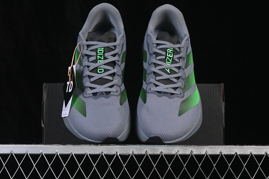 Adidas [KI6927]-[ADIZERO EVO SL RUNNING SHOES GREY/GREEN/GREY]-[WOMAN:36-39]-[MAN:40-45] - Image 13