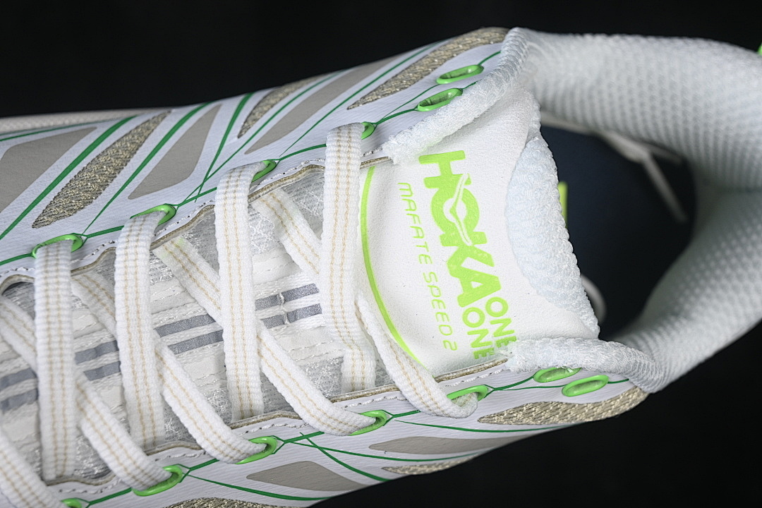 Hoka [1126851-WTFR]-[HOKA ONE RUNNING SHOES WHITE/FRESH CUT GRASS]-[WOMAN:36-39]-[MAN:40-46] - Image 9