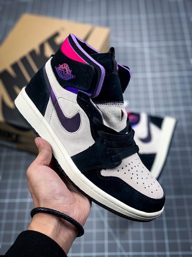 Jordan [DB3610-105]-[PARIS SAINT GERMAIN AIR JORDAN 1 HIGH ZOOM COMFORT WHITE/BLACK/PURPLE/PINK], photo 1