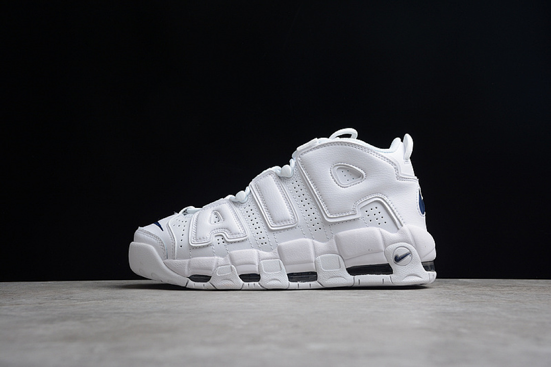 Nike [DH9719-100]-[AIR MORE UPTEMPO WHITE/MIDNIGHT NAVY/WHITE]-[WOMAN:36-39]-[MAN:40-45], photo 1