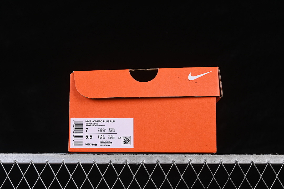 Nike [IM6776-666]-[AIR ZOOM VOMERO PLUS RED/WHITE/RED]-[WOMAN:35.5-39]-[MAN:40-46] - Image 12