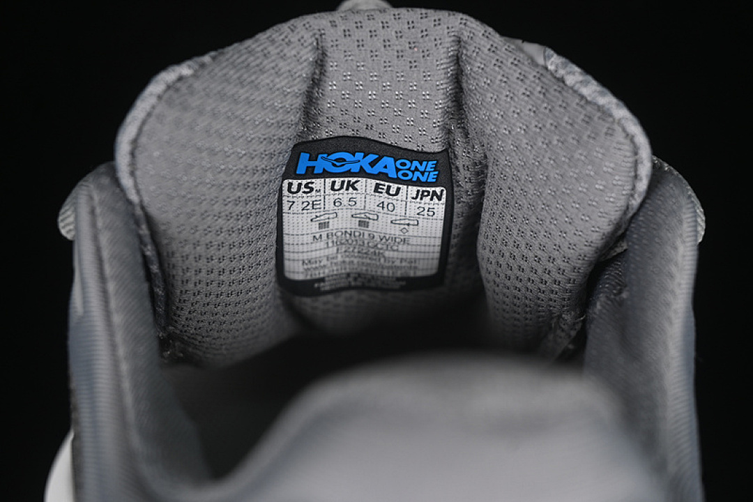 On Running [1162013 GCTC]-[HOKA ONE BONDI 9 GREY/BLACK/WHITE]-[WOMAN:36-39]-[MAN:40-45] - Image 6