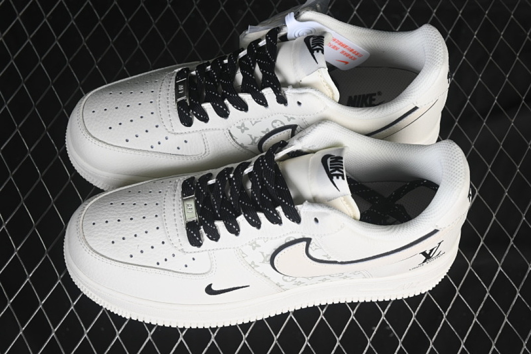 Nike [CS5288-035]-[AIR FORCE 1 07 LOW LV OFF WHITE/BLACK]-[WOMAN:36-39]-[MAN:40-45] - Image 11