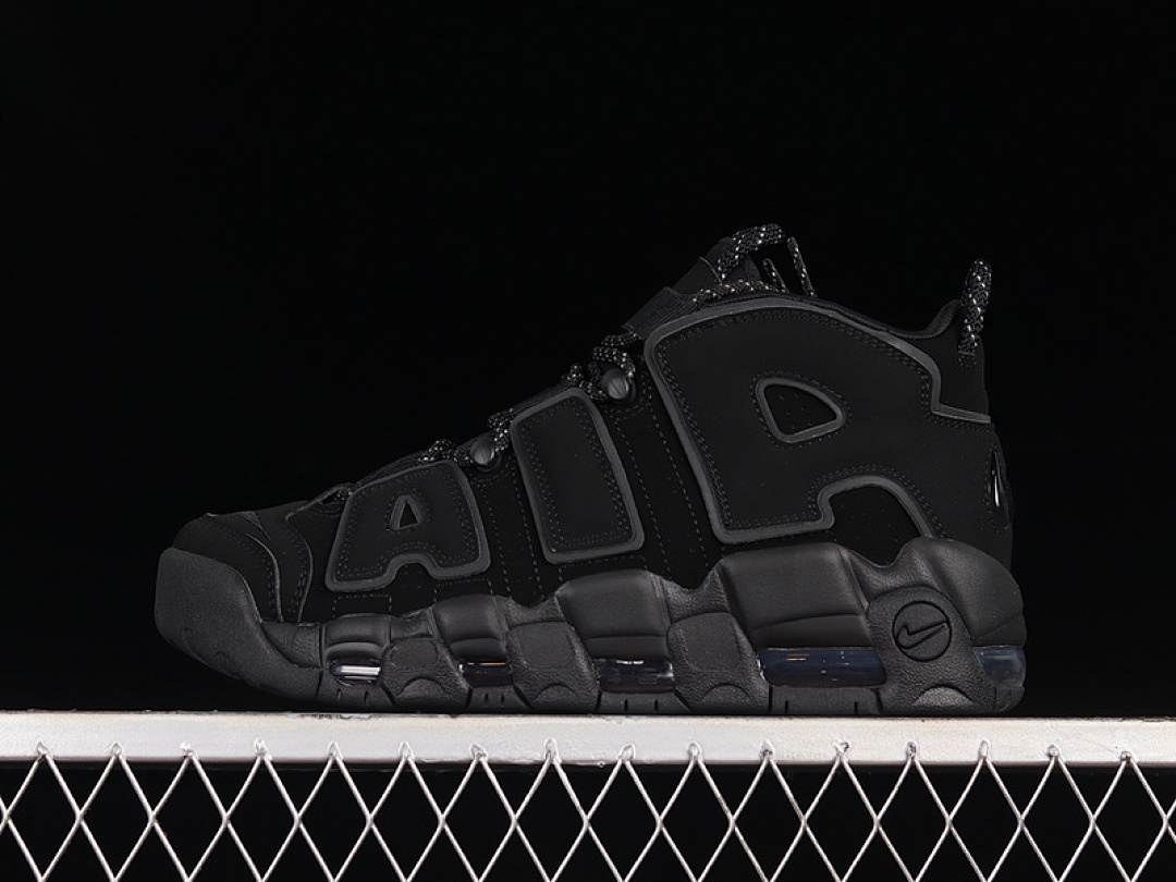 Nike [414962-004]-[AIR MORE UPTEMPO REFLECTIVE BLACK/BLACK-BLACK]-[WOMAN:36-39]-[MAN:40-46], photo 1