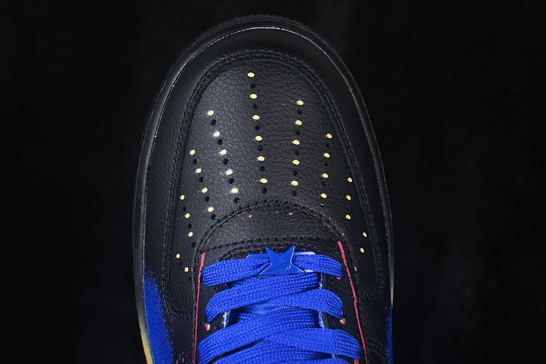 Nike [IB6834-001]-[AIR FORCE 1 07 LOW CASUAL SNEAKERS DARK BLUE/BLACK]-[WOMAN:36-39]-[MAN:40-45] - Image 9