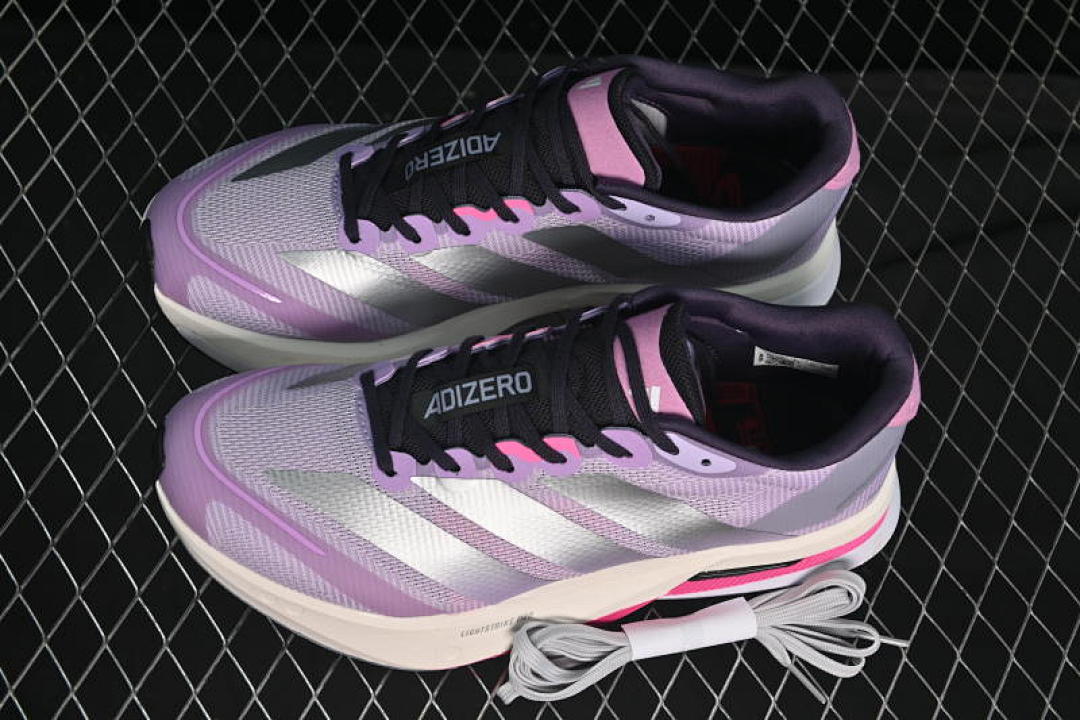 On Running [IS4955]-[ADIZERO BOSTON 13 PURPLE/BLACK/SILVER]-[WOMAN:36-39]-[MAN:40-46] - Image 12