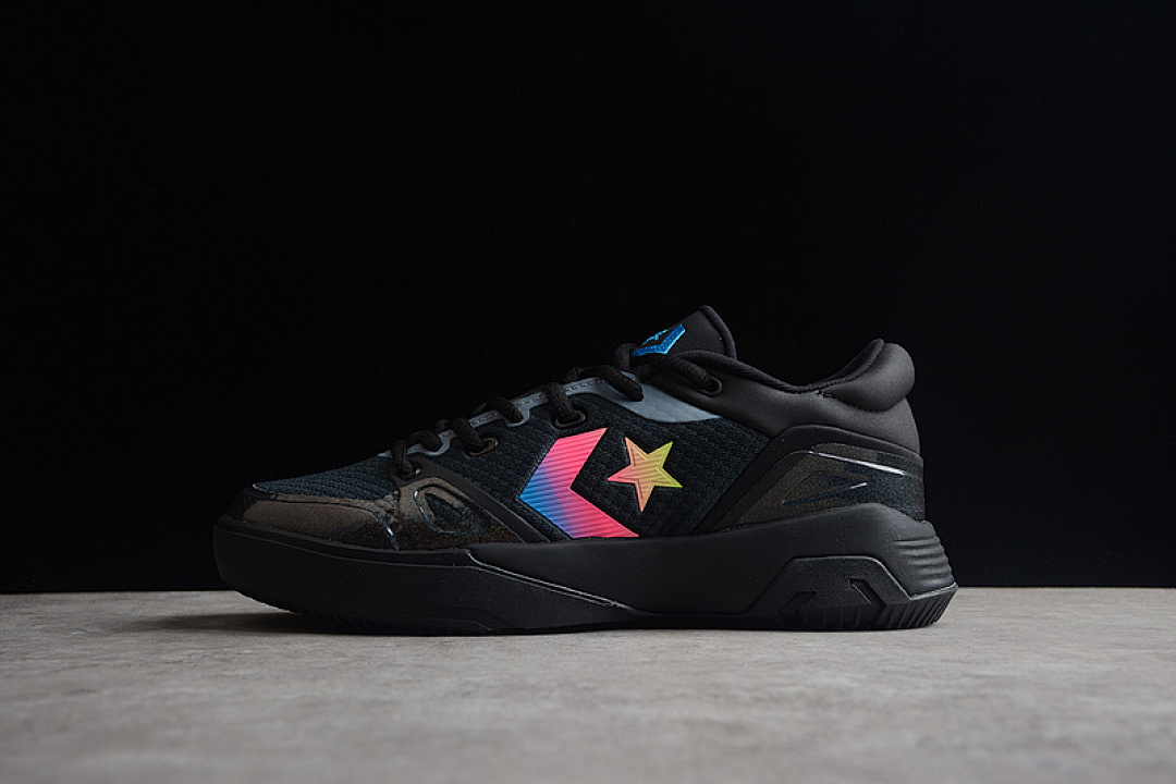 Converse [170427C]-[G4 LOW BLACK MULTI BLACK/PINK/BLUE]-[WOMAN:36-39]-[MAN:40-46], photo 1