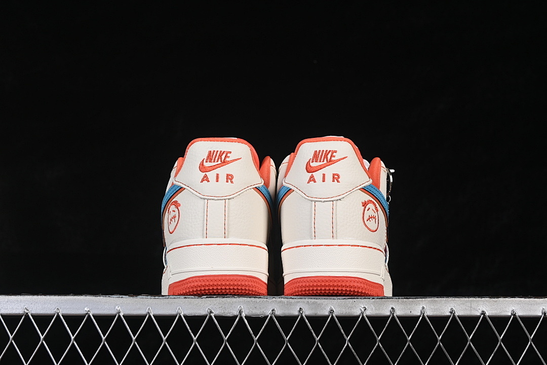 Nike [XL1979-125]-[AIR FORCE 1 07 LOW CASUAL SNEAKERS RED/WHITE/BLUE]-[WOMAN:36-39]-[MAN:40-45] - Image 13