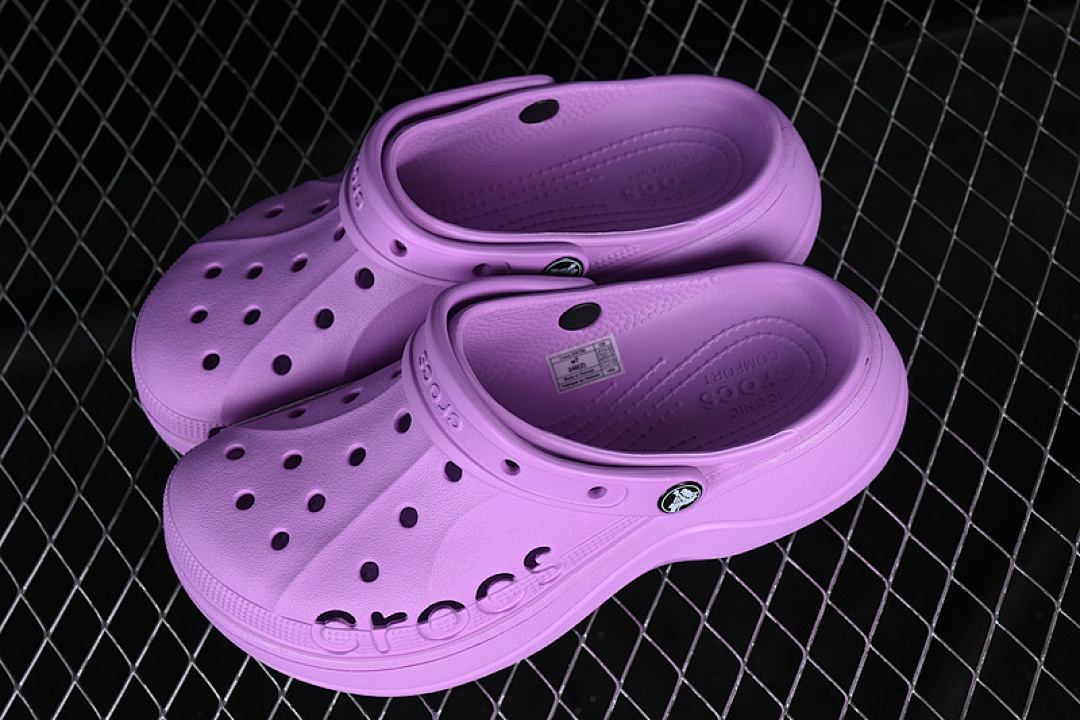 Crocs [CROCS BEACH SANDALS CLOGS PURPLE]-[WOMAN:34-40】 - Image 6
