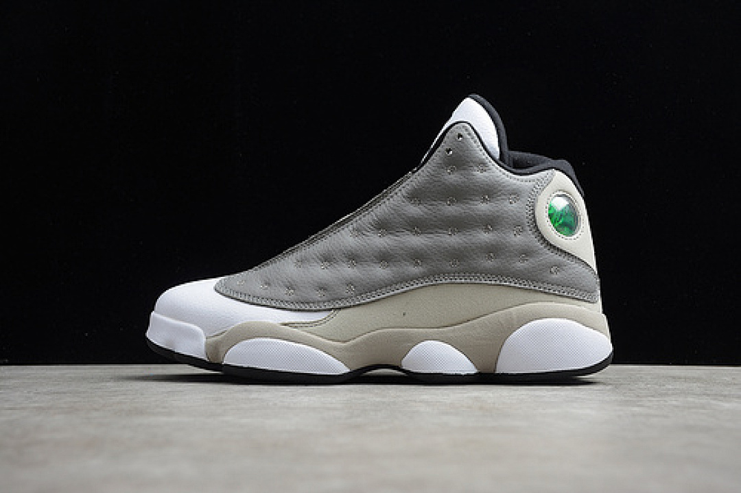 Jordan AIR Jordan 13 RETRO ATMOSPHERE GREY/BLACK-WHITE-UNIVERSITY RED-SAIL · 414571-016, photo 1