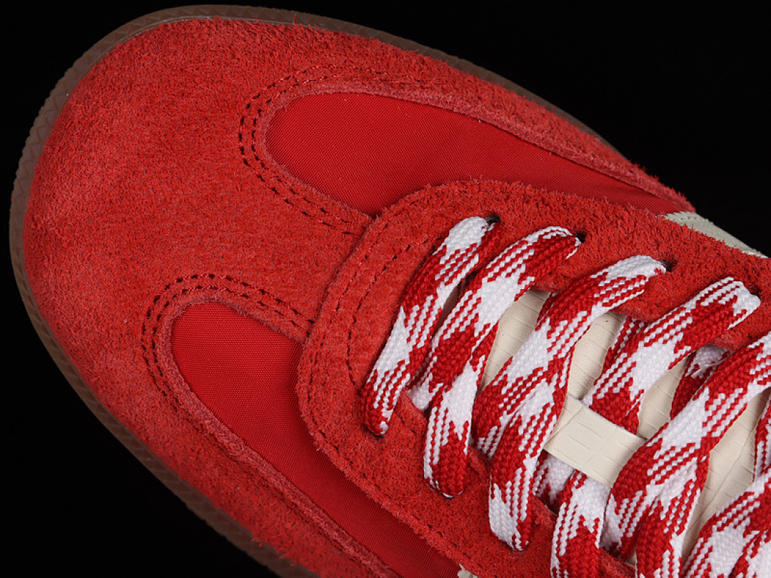 Adidas [GY6612]-[WALES BONNER X SAMBA SHOES COLLEGIATE ORANGE/ECRU TINT/COLLEGIATE ORANGE]-[36-45] - Image 9