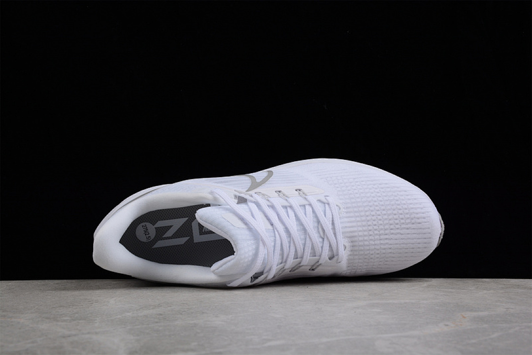 Nike [DH4072-100]-[AIR ZOOM PEGASUS 39 WHITE/PURE PLATINUM/GREY FOG/METALLIC SILVER]-[UNISEX:36-45] - Image 13