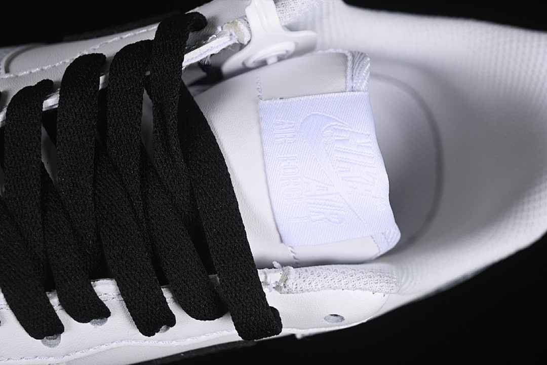 Nike [ZH0316-078]-[AIR FORCE 1 07 LOW WHITE/BLACK]-[WOMAN:36-39]-[MAN:40-45] - Image 9