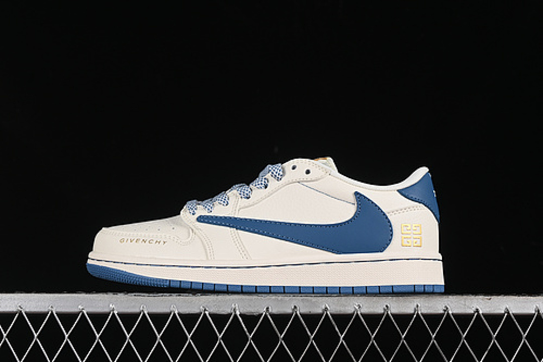 Jordan [CF3688-025]-[TRAVIS SCOTT X FRAGMENT DESIGN AIR JORDAN 1 LOW OG SP WHITE/BLUE]-[36-45], photo 1