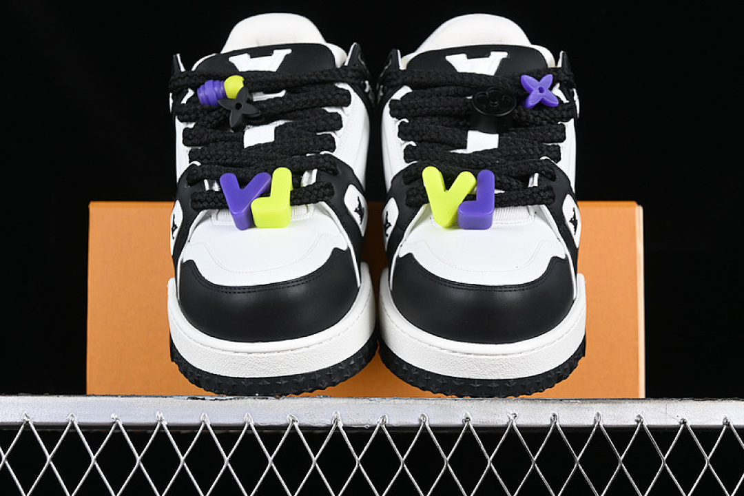 Louis Vuitton [TRAINER WHITE/BLACK/GREY/PURPLE]-[MAN:39-45] - Image 13