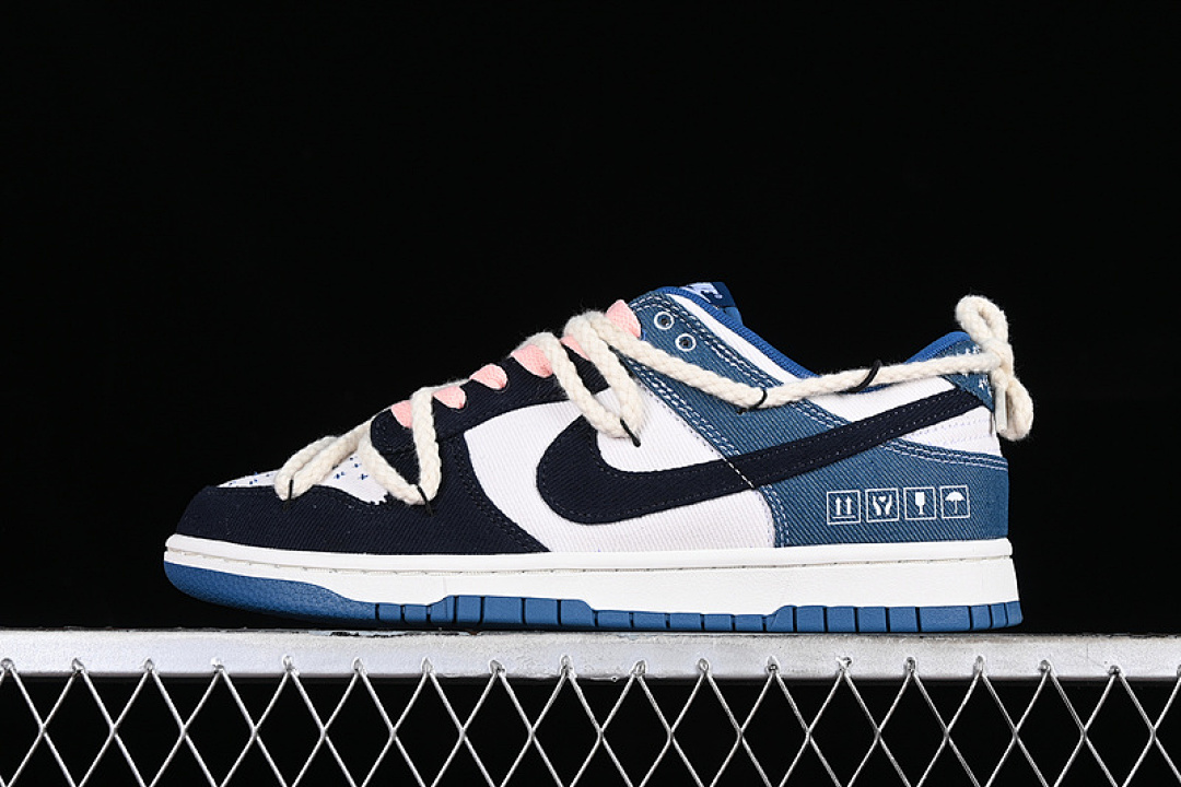 Unbranded [DV0834-101]-[DUNK LOW RETRO INDUSTRIAL BLUE WHITE/BLACK]-[WOMAN:36-39]-[MAN:40-46], photo 1
