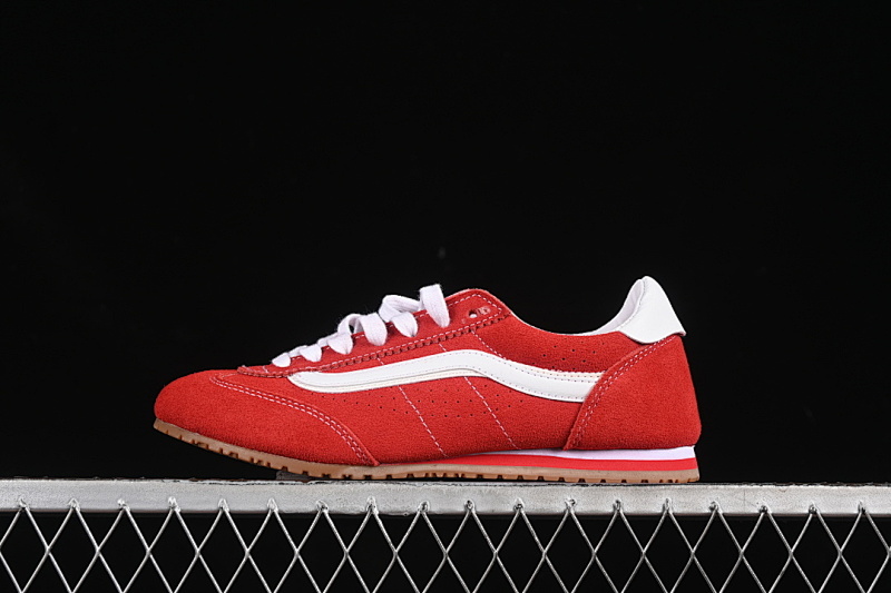 RETRO CASUAL SNEAKERS RED/WHITE · VN000D83IZQ, photo 1