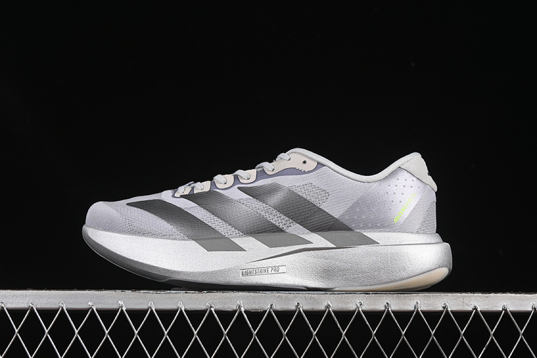 Adidas Adidas ADIZERO EVO SL ORBIT GREY/ZERO METALLIC/HALO SILVER · JR3418, photo 1