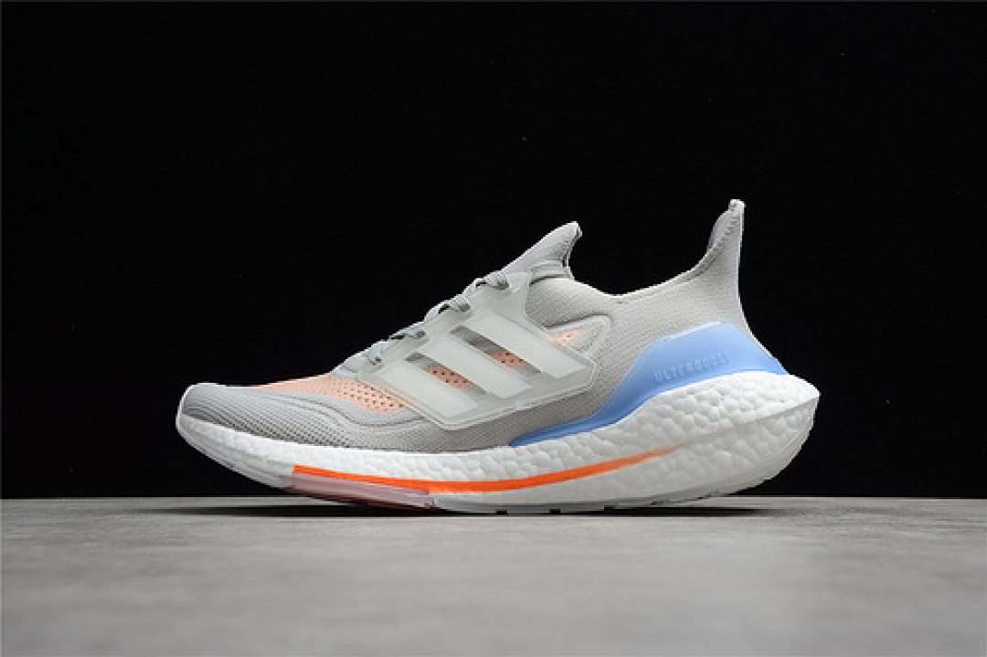 Unbranded [FY0396]-[ULTRABOOST 21 SHOES CRYSTAL WHITE/CLOUD WHITE/GLOW PINK]-[WOMAN:36-39]-[MAN:40-45], photo 1