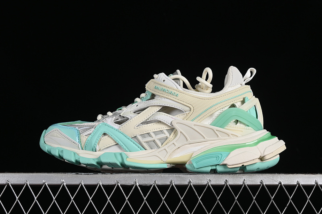 Unbranded [W3AE23911]-[BA*LEN*CIAGA TRACK.2 4.0 WHITE/GREY/GREEN]-[WOMAN:35-39]-[MAN:40-46], photo 1