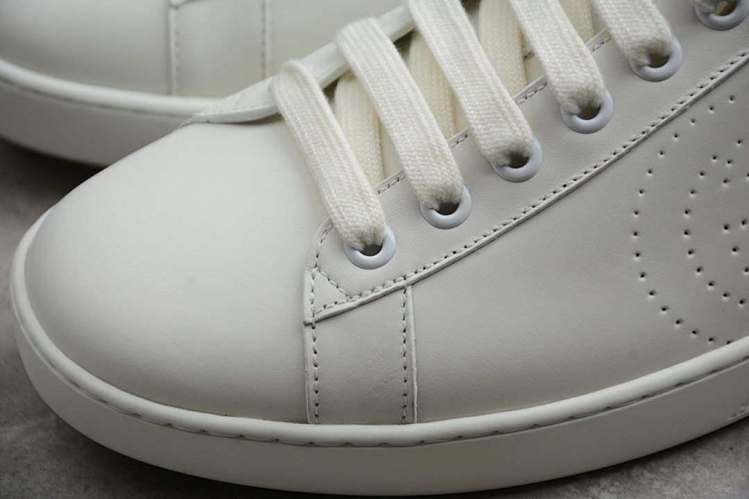 Gucci [GU*CCI ACE EMBROIDERED LOW-TOP SNEAKER WHITE/LIGHT GRAY]-[WOMAN:35-39]-[MAN:40-44] - Image 9