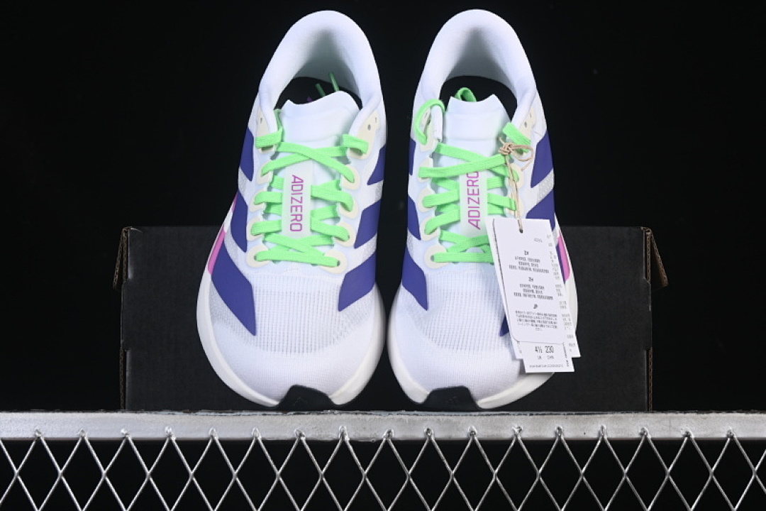 Adidas [JS4456]-[ADIZERO EVO SL WHITE/PURPLE/GREEN]-[WOMAN:36-41] - Image 13