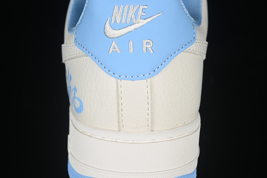 Nike [KK1988-060]-[AIR FORCE 1 07 LOW WHITE/BLUE]-[WOMAN:36-39]-[MAN:40-45] - Image 7