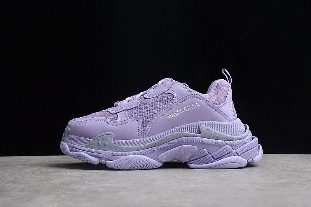 Purple Balenciaga TRIPLE S SNEAKERS TARO PURPLE/TARO PURPLE/WHITE · 524039-W73B0-9590, photo 1