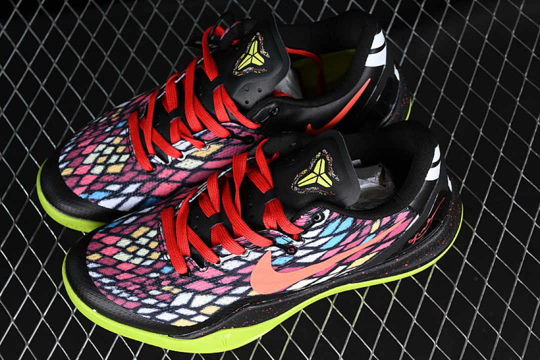 Nike [555086-060]-[KOBE 8 SYSTEM BLACK/ORANGE/GREEN/RED]-[MAN:40-46] - Image 11