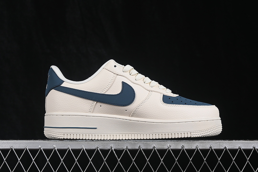 Nike [LD1999-025]-[AIR FORCE 1 07 LOW CASUAL SNEAKERS NAVY BLUE/WHITE]-[WOMAN:36-39]-[MAN:40-45] - Image 15