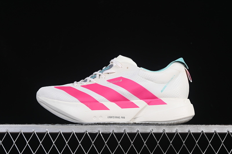Adidas Adidas ADIOS 4 M LIGHTWEIGHT RUNNING SHOES PINK/WHITE · KJ3873, photo 1