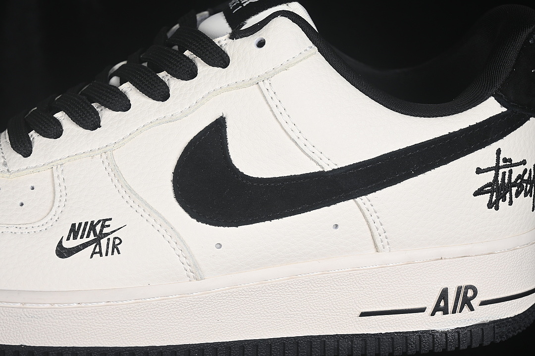Nike [DN1688-825]-[AIR FORCE 1 07 LOW CASUAL SNEAKERS WHITE/BLACK/WHITE]-[WOMAN:36-39]-[MAN:40-45] - Image 8