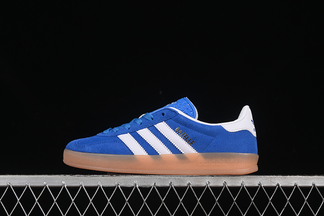 Adidas ORIGINALS GAZELLE INDOOR BLUE BIRD/CLOUD WHITE/GUM · JI2061, photo 1