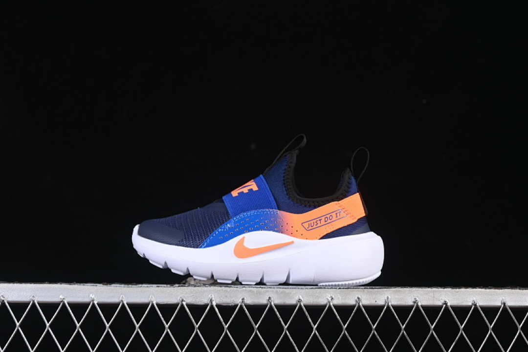 Unbranded [IF2894-401]-[FLEX RUNNER 4 LIGHTWEIGHT CHILDREN'S SHOES WHITE/ORANGE/BLUE]-[WOMAN/MAN:24-37.5], photo 1