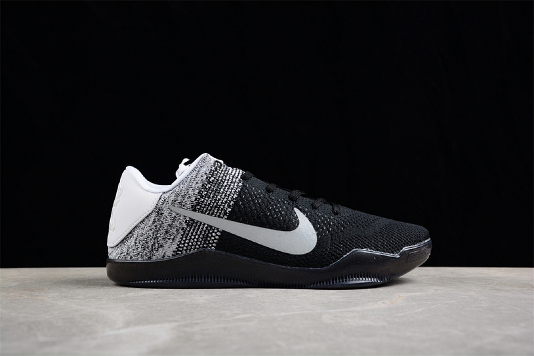 Nike [822675-105]-[KOBE 11 ELITE LOW LAST EMPEROR WHITE/GREY/BLACK]-[MAN:40-46] - Image 15