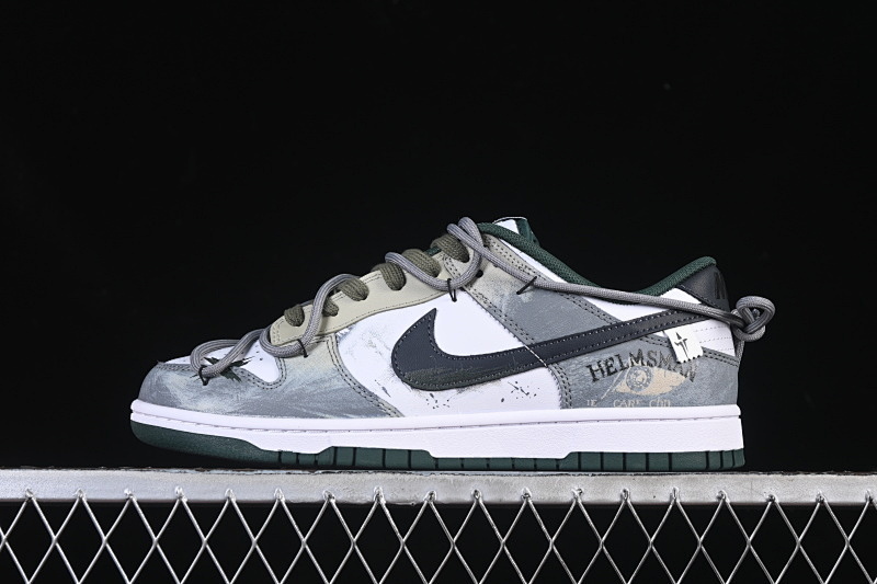 Nike DUNK LOW WHITE/VINTAGE GREEN/WHITE · DV0833-111, photo 1